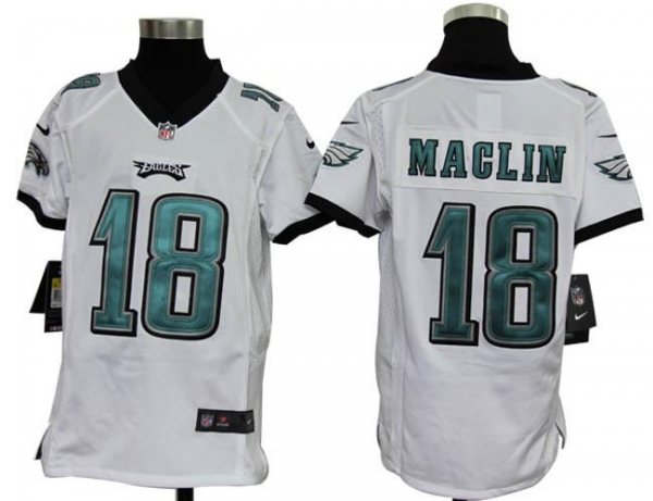 Kids Nike Philadelphia Eagles #18 Jeremy Maclin White Nike NFL Jerseys Cheap