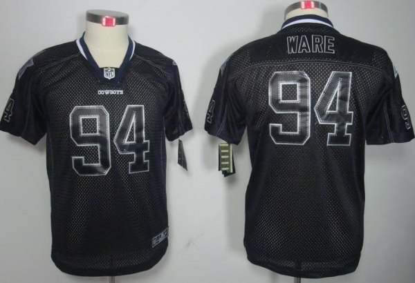 Kids Nike Dallas Cowboys #94 DeMarcus Ware Lights Out Black NFL Jerseys Cheap