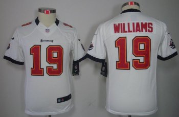 Kids Nike Tampa Bay Buccaneers 19# Mike Williams White Game LIMITED NFL Jerseys Cheap