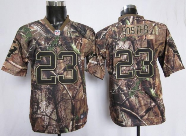 Kids Nike Houston Texans #23 Arian Foster Camo Realtree NFL Jersey Cheap