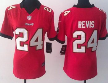 Cheap Women Nike Tampa Bay Buccaneers 24 Darrelle Revis Red NFL Football Jerseys