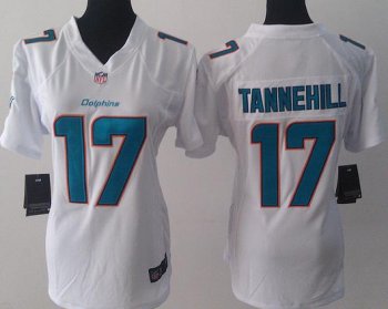 Cheap Women Nike Miami Dolphins 17 Ryan Tannehill White NFL Jerseys 2013 New Style