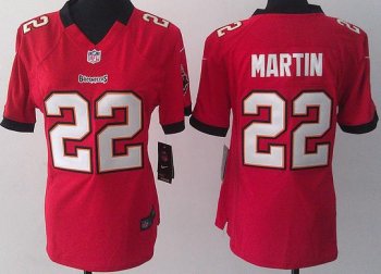 Cheap Women Nike Tampa Bay Buccaneers 22 Doug Martin Red NFL Jerseys