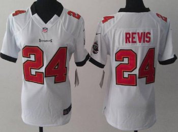 Cheap Women Nike Tampa Bay Buccaneers 24 Darrelle Revis White NFL Football Jerseys