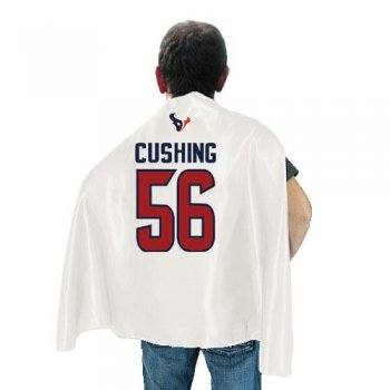 Houston Texans 56 Cushing White NFL Hero Cape Sale Cheap