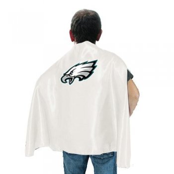 Philadelphia Eagles White NFL Hero Cape Sale Cheap