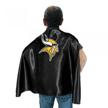 Minnesota Vikings BLack NFL Hero Cape Sale Cheap