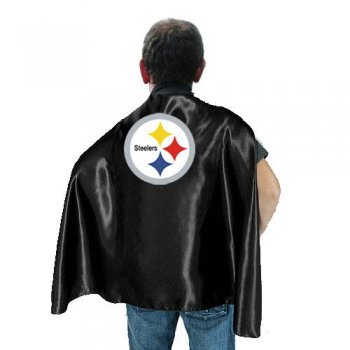 Pittsburgh Steelers BLack NFL Hero Cape Sale Cheap