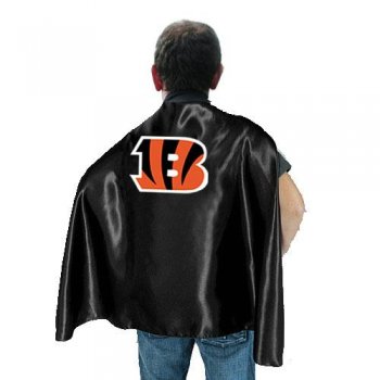 Cincinnati Bengals BLack NFL Hero Cape Sale Cheap