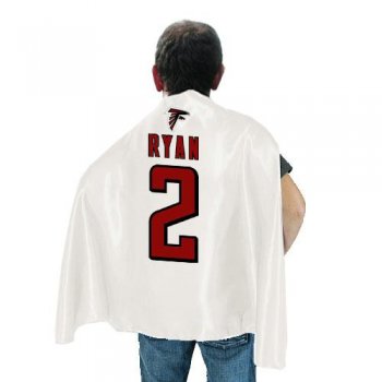 Atlanta Falcons 2 ryan White NFL Hero Cape Sale Cheap