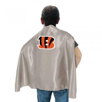 Cincinnati Bengals L.Grey NFL Hero Cape Sale Cheap