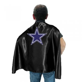 Dallas cowboy BLack NFL Hero Cape Sale Cheap