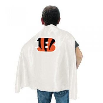 Cincinnati Bengals White NFL Hero Cape Sale Cheap