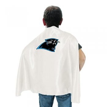 Carolina Panthers White NFL Hero Cape Sale Cheap