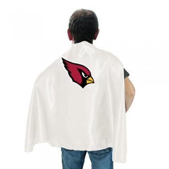 Arizona Cardinals White NFL Hero Cape Sale Cheap