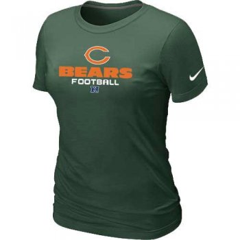 Cheap Women Nike Chicago Bears D.Green Critical Victory NFL Football T-Shirt