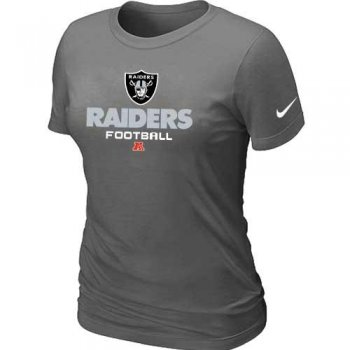 Cheap Women Nike Oakland Raiders D.Grey Critical Victory NFL Football T-Shirt