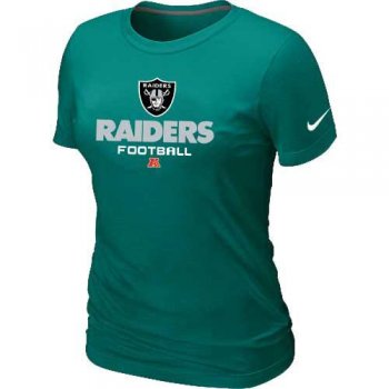 Cheap Women Nike Oakland Raiders L.Green Critical Victory NFL Football T-Shirt