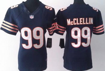 Cheap Women Nike Chicago Bears 99 Shea McClellin Blue LIMITED Jerseys