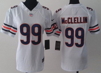 Cheap Women Nike Chicago Bears 99 Shea McClellin White LIMITED Jerseys