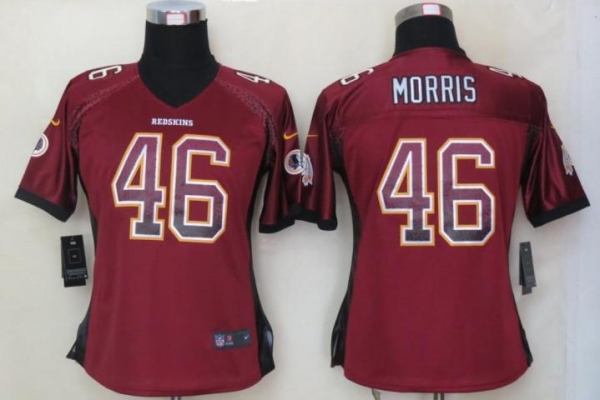 Cheap Women Nike Washington Redskins 46 Alfred Morris Burgundy Red Drift Fashion Elite NFL Jerseys 2013 New