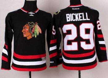 Kids Chicago Blackhawks 29 Bryan Bickell Black 2014 Stadium Series NHL Jersey For Sale