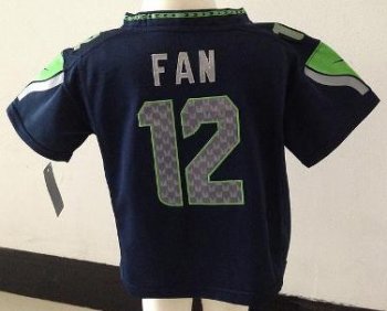 Baby Nike Seattle Seahawks 12 Fan Blue NFL Jersey For Cheap