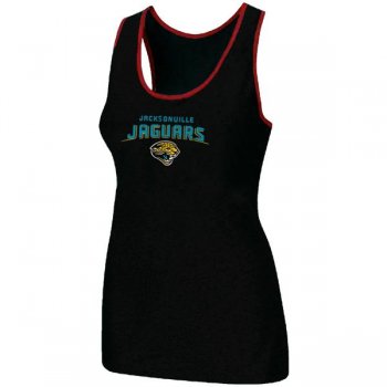 Cheap Women Nike NFL Jacksonville Jaguars Heart & Soul Tri-Blend Racerback stretch Tank Top Black