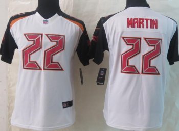 Kids Nike Tampa Bay Buccaneers 22 Doug Martin White Limited NFL Jerseys Cheap