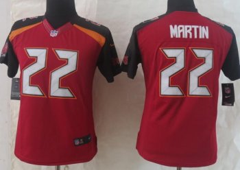 Cheap Women Nike Tampa Bay Buccaneers 22 Doug Martin Red Limited NFL Jerseys