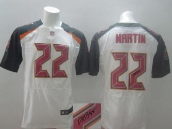 Nike Tampa Bay Buccaneers 22 Doug Martin White Signed Elite NFL Jerseys Cheap