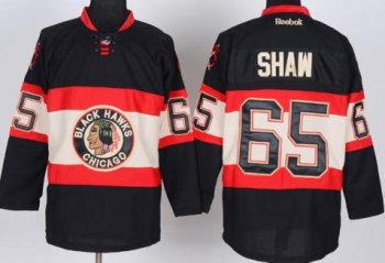 Chicago Blackhawks 65 Andrew Shaw Black NHL Jerseys Cheap