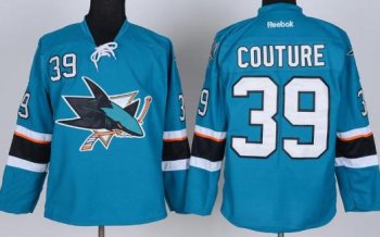 San Jose Sharks 39 Logan Couture Green NHL Jersey New Style Cheap