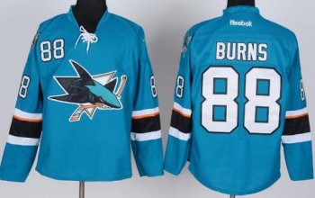 San Jose Sharks 88 Burns Green NHL Jersey New Style Cheap