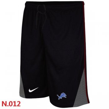 Nike NFL Detroit Lions Classic Shorts Black Cheap