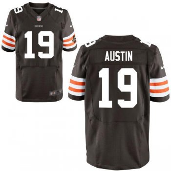 Nike Cleveland Browns 19 Miles Austin Brown Elite NFL Jerseys Cheap