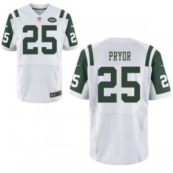 Nike New York Jets 25 Calvin Pryor White Elite NFL Jerseys Cheap