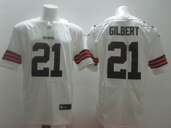 Nike Cleveland Browns 21 Justin Gilbert White Elite NFL Jerseys Cheap