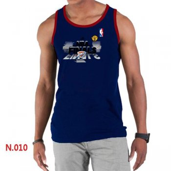 NBA Oklahoma City Thunder Western Conference Champions D.Blue Tank Top Cheap