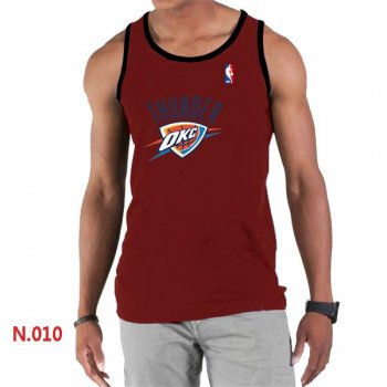 NBA Oklahoma City Thunder Big & Tall Primary Logo Red Tank Top Cheap