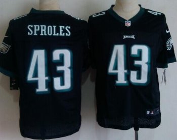 Nike Philadelphia Eagles 43 Darren Sproles Black Elite NFL Jersey Cheap