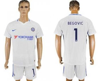 Chelsea #1 Begovic Away Soccer Club Jersey