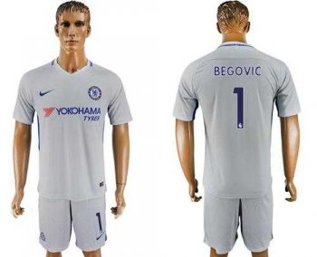 Chelsea #1 Begovic Sec Away Soccer Club Jersey