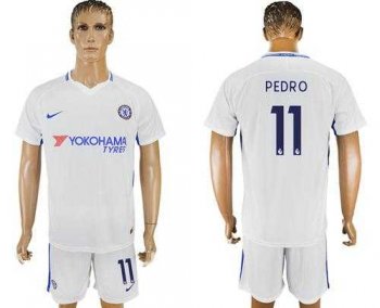 Chelsea #11 Pedro Away Soccer Club Jersey