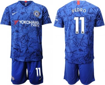 Chelsea #11 Pedro Home Soccer Club Jersey