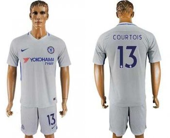 Chelsea #13 Courtois Sec Away Soccer Club Jersey