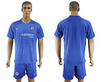 Chelsea Blank Home Soccer Club Jersey