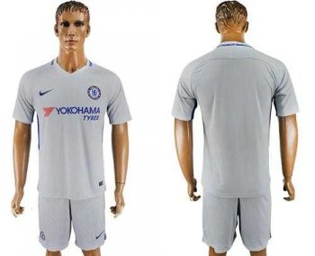 Chelsea Blank Sec Away Soccer Club Jersey