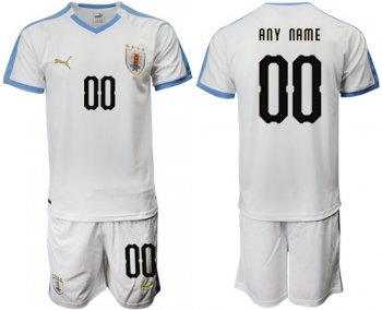 Uruguay Personalized Away Soccer Country Jersey