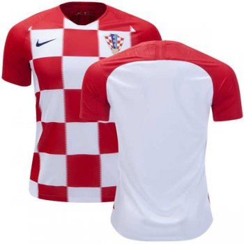 Croatia Blank Home Kid Soccer Country Jersey